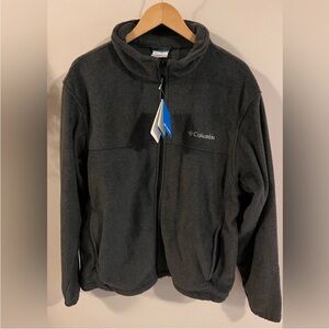 NEW Men’s Columbia Fleece Jacket -Dark Gray
